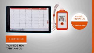 Touch ECG Android  Cardioline [upl. by Aikcin]