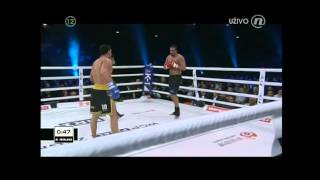 Badr Hari VS Zabit Samedov [upl. by Pacian]