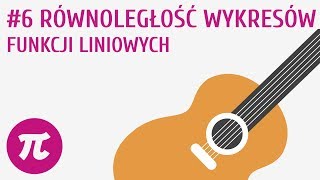 Równoległość wykresów funkcji liniowych 6  Funkcja liniowa [upl. by Immaj]