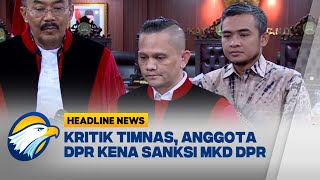 HEADLINE NEWS 312 Nuroji Disanksi MKD karena Kritik Soal Naturalisasi Pemain Timnas [upl. by Nortad783]