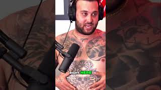 Where is the most Painful Place to get a Tattoo w Chad Tepper Cheatcodes podcast chadtepper [upl. by Llertrac]