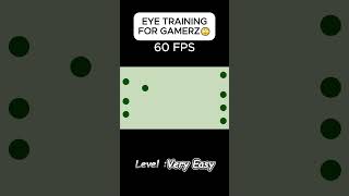 Eye training for Gamers 60FPS gaming callofduty pubgmobile bgmi freefire shorts [upl. by Ko]