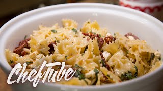 How to Make Italian Pasta Salad  Recipe in description [upl. by Chesnut]