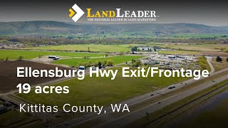 Ellensburg Hwy ExitFrontage 19 acres  Kittitas County Washington  New Listing [upl. by Sidonie]