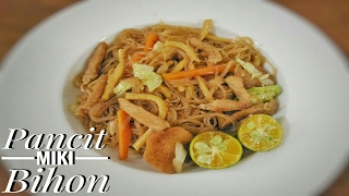 Pancit Miki Bihon  Filipino Recipe  Food Bae [upl. by Valencia]