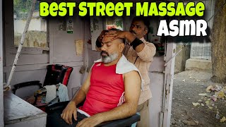 Asmr Best Indian head massage with calming birds chirping to relax Imsomnia n Anxiety 💈 [upl. by Yorgo]