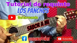 TUTORIAL DE REQUINTO SABOR A MI LOS PANCHOS Y EYDIE GORME CON TABLATURA [upl. by Casanova]