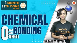 JEE 2024 Chemical Bonding Class 11 One Shot  1 Month 11th Done  JEE Chemistry jeepreparation [upl. by Aretta]