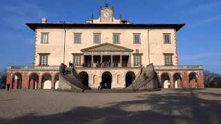 Villa medicea Poggio a Caiano Tuscany Italy Europe [upl. by Lledyl]