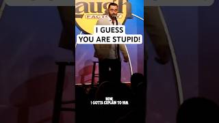 I Guess You Are Stupid  Sherwin Arae shorts funnymemes blackcomedy hilarious standupcomedy [upl. by Sucramal]