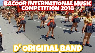 D Original Band  Bacoor International Music Championship Street Parade 2018 [upl. by Tinaret]