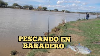 PESCA EN EL RIO BARADERO UN PIQUE TRAS OTRO [upl. by Ecnarrat983]