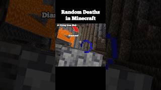 Which Way you Commonly Die in Minecraft 🤔 [upl. by Aidin]