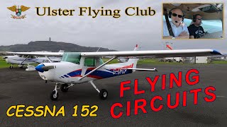 Flying Circuits at Ulster Flying Club with Cessna 152 [upl. by Ocsicnarf307]