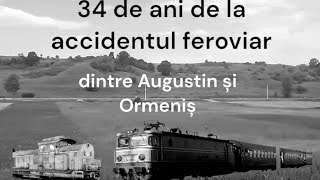 Accidentul feroviar dintre Augustin și Ormeniș din 21 august 1990 [upl. by Aiket]