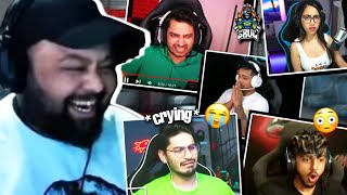 Goldy Bhai Reaction On S8UL Creators Expressions In Among Us🤣  Vibe With Goldy [upl. by Assenal]