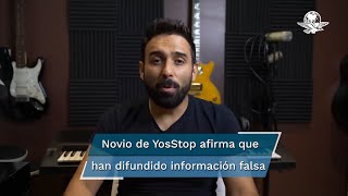 Novio de YosStop se pronuncia ante acusaciones hacia la youtuber [upl. by Engapmahc]