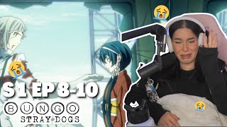 BOMB ON THE TRAIN│BUNGO STRAY DOGS S1 EP 810 REACTION [upl. by Araminta]