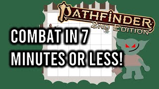 Pathfinder 2e Combat in 7 Minutes or Less Remaster [upl. by Inimod]