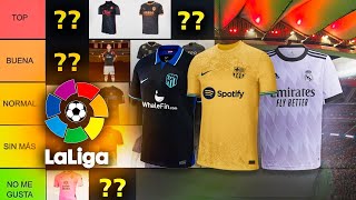 HACEMOS EL TIERLIST DE LAS SEGUNDAS EQUIPACIONES DE LALIGA 2223 [upl. by Trace]