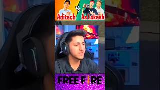 Aditech Vs AsGaming🔥🤯 short gaming trending ytshort gaming freefire [upl. by Ehlke]