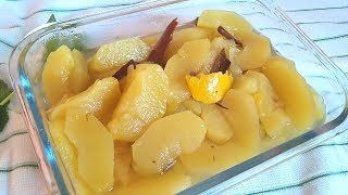 COMPOTA DE MANZANA PARA BEBE DE 6 MESES PRIMERAS FRUTAS DE MI BEBE [upl. by Gibe334]