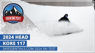 2024 Head Kore 117  SkiEssentialscom Ski Test [upl. by Sanders96]