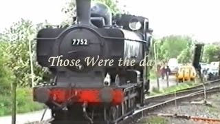 GWR Pannier 7752 on The Battlefield Line Shackerstone in1998 [upl. by Cesar]