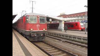 DBSBBAbschied Re44 und BR426 auf der Strecke Singen Schaffhausen [upl. by Lillywhite]