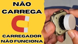 COMO CONSERTAR SMARTWATCH QUE NÃƒO CARREGA POR INDUÃ‡ÃƒO IMÃƒ DO RELÃ“GIO NÃƒO GRUDA NO CARREGADOR [upl. by Herminia]