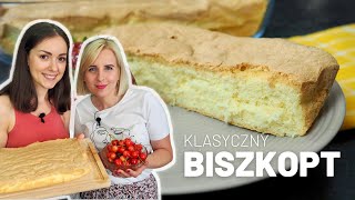 Jak zrobić klasyczny biszkopt bez proszku do pieczenia [upl. by Arrehs314]