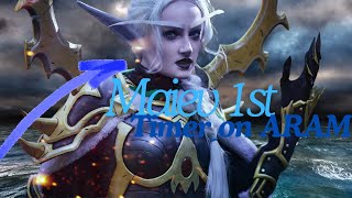 Maiev 1st game and its on ARAM [upl. by Ynnavoig984]