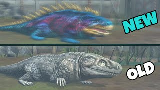 jurassic world game Max Level Upgrade Dinosaur Limnoscelis [upl. by Aerdnua606]