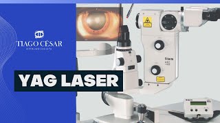 Capsulotomia por YAG LASER  Dr Tiago César  Oftalmologista BH [upl. by Jutta419]