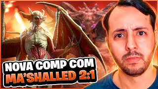 COMO USAR MASHALLED NO CHEFE DE CLAN PRA FAZER COMPOSIÇÃO 21 1 CHAVE  Raid Shadow Legends [upl. by Beberg]