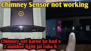 Elica chimney Sensor not working shorts kitchen modularkitchen short shortvideo chimney yt [upl. by Annuhsal744]