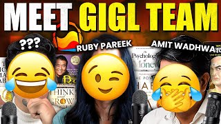 Meet GIGL Team  Amit Wadhwa Ruby Pareek Hemant Pant  GIGL [upl. by Harbed184]