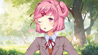 Natsuki Blows You A Kiss A DDLC Fan Mod [upl. by Enenej554]