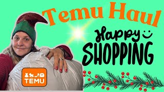 Temu Shopping Haul  Christmas Gift Ideas  Shop with me temu [upl. by Twedy]