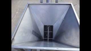 Stainless Steel Flexicon Portable Screw Conveyor System [upl. by Janis466]