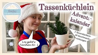 TassenküchleinAdventskalender Türchen Nr 1  Grundrezept [upl. by Derman]