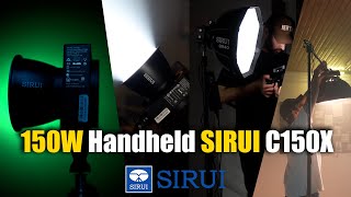 SIRUI C150X 150W Handheld Pocket Light  review after 1mounth [upl. by Aleka]