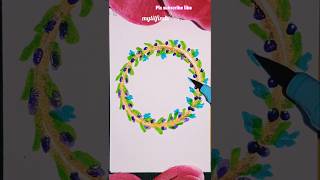 Border design ideas in minutes easy 😍💚💙💜giftideas diy shorts birthdaycard borderdesign [upl. by Dinan596]