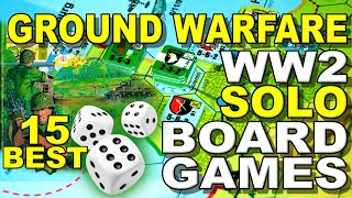 BEST WW2 Solitaire Board Games  Ground War  Wargames [upl. by Carling269]