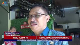 DISTAN BAKAL BIKIN REGULASI STANDART HARGA HASIL PERTANIAN  ATV MALANG RAYA [upl. by Nujra]