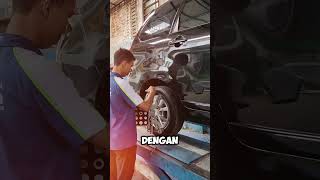 Ini Dia Manfaat Spooring balancing pada mobil otomotif automobile mekanik bengkel mekanikmobil [upl. by Packton]