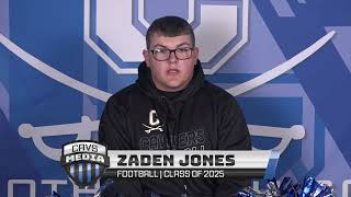 Football Senior Zaden Jones [upl. by Squier]