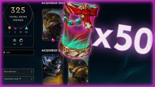 50x Heavenscale Capsule 2024 League of Legends Hextech Opening  Giveaway auflösung [upl. by Hammel447]