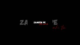 Qissa  zameen pe na sahi to aasman me mil mujhe  new Hindi song 2024  black screen status [upl. by Eliezer]