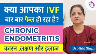 💊 Chronic Endometritis Treatment in Hindi  🎲 एंडोमेट्रिओसिस  कारण लक्षण और अचूक इलाज [upl. by Arihs]